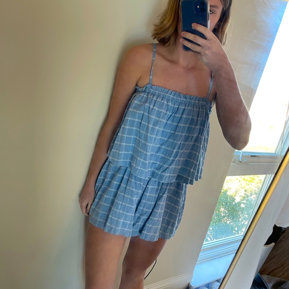 MINKPINK size XS romper in blue
